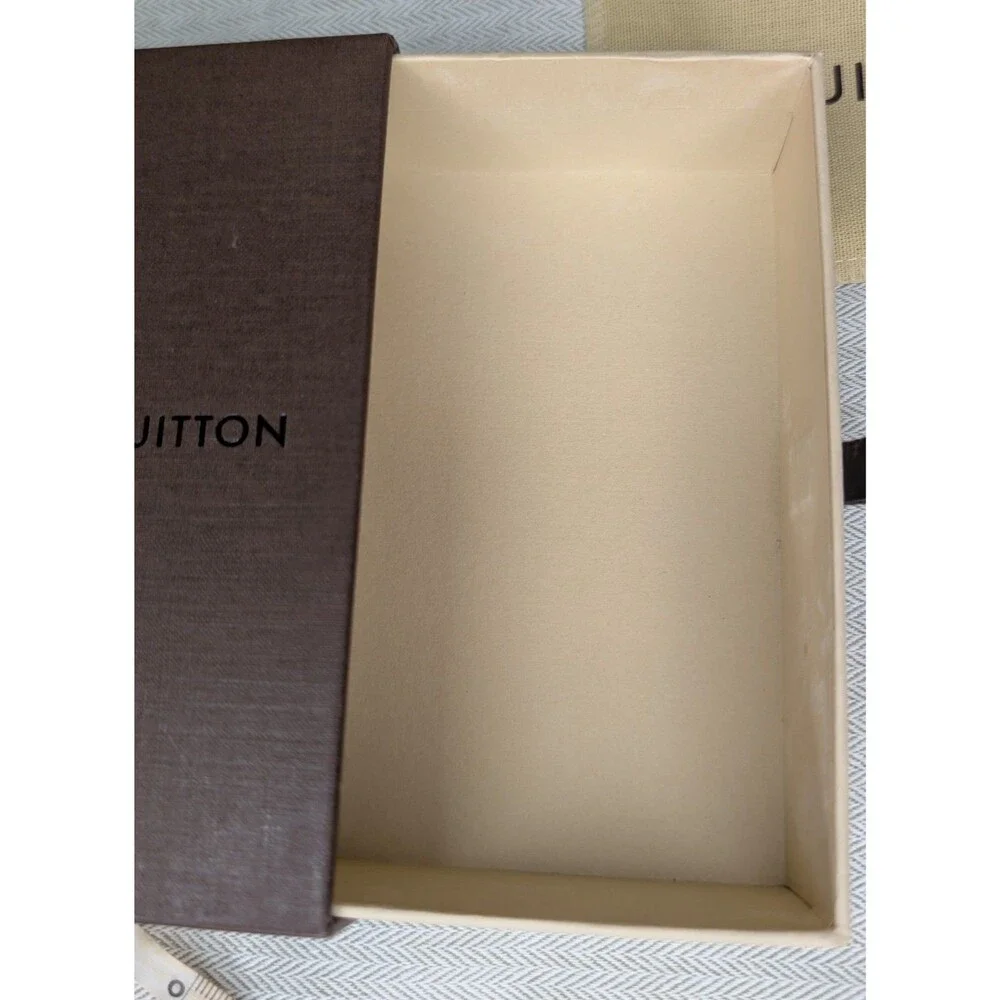Authentic LOUIS VUITTON Empty Box And Dust Bag Bundle Storage Bags Set – Used